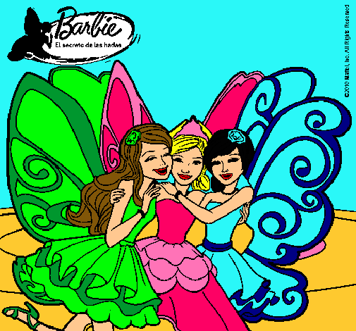 Barbie y sus amigas en hadas