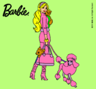 Dibujo Barbie elegante pintado por Martina100