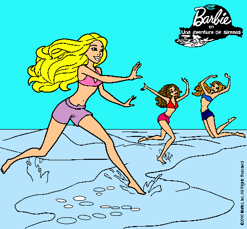 Barbie de regreso a la playa