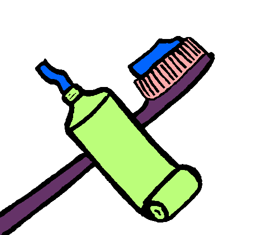 Dibujo Cepillo de dientes pintado por SusanMende