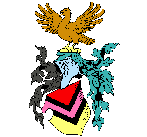 Escudo de armas y aguila 