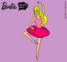 Dibujo Barbie bailarina de ballet pintado por maelonea