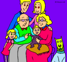 Dibujo Familia pintado por Crismary