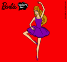 Dibujo Barbie bailarina de ballet pintado por kothe