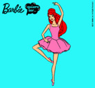 Dibujo Barbie bailarina de ballet pintado por quimey