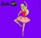 Dibujo Barbie bailarina de ballet pintado por FLOWER