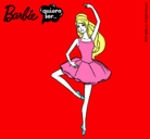 Dibujo Barbie bailarina de ballet pintado por yose