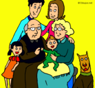 Dibujo Familia pintado por jimenezsebas