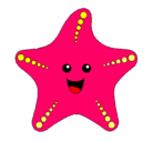 Dibujo Estrella de mar pintado por tohm