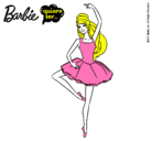 Dibujo Barbie bailarina de ballet pintado por saory24