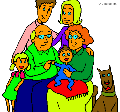 Dibujo de Familia pintado por Sierra param en  el día 10-05-11 a  las 14:23:14. Imprime, pinta o colorea tus propios dibujos!