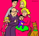 Dibujo Familia pintado por veronica8