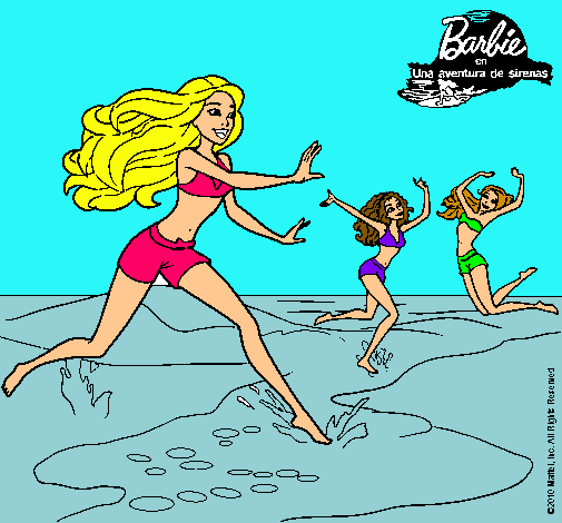 Barbie de regreso a la playa