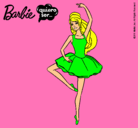 Dibujo Barbie bailarina de ballet pintado por gata10