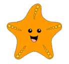 Dibujo Estrella de mar pintado por pirrusqui