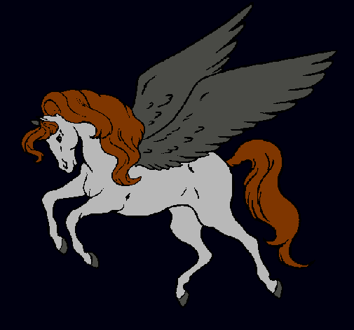 Pegaso volando