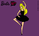 Dibujo Barbie bailarina de ballet pintado por eliagny