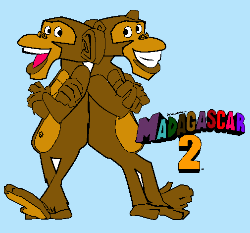 Madagascar 2 Manson y Phil 2