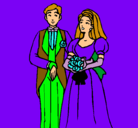 Dibujo Marido y mujer III pintado por chico