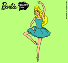 Dibujo Barbie bailarina de ballet pintado por unichitax