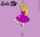 Dibujo Barbie bailarina de ballet pintado por shaila