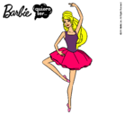 Dibujo Barbie bailarina de ballet pintado por mariiiiia