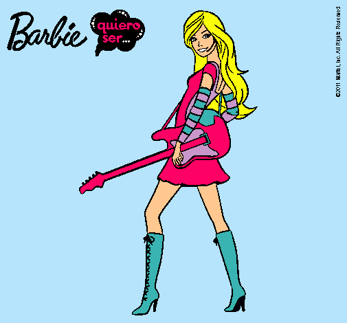 Barbie la rockera