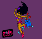 Dibujo Polly Pocket 14 pintado por babo