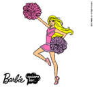 Dibujo Barbie animadora pintado por mayelen