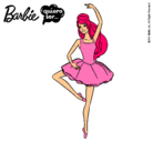 Dibujo Barbie bailarina de ballet pintado por luciadecamas