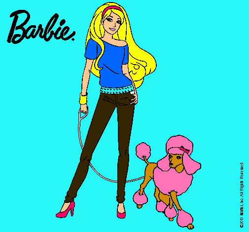 Barbie con look moderno