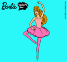 Dibujo Barbie bailarina de ballet pintado por estherdom