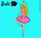 Dibujo Barbie bailarina de ballet pintado por liliana_m