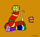 Dibujo Serpiente pintado por fsgyrs