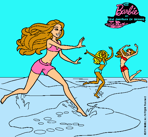 Barbie de regreso a la playa