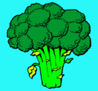Dibujo Brócoli pintado por adanary