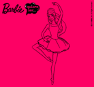 Dibujo Barbie bailarina de ballet pintado por jjjjjjjjjjjj