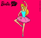 Dibujo Barbie bailarina de ballet pintado por dianiser