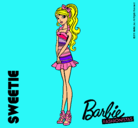 Dibujo Barbie Fashionista 6 pintado por gatita11