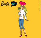 Dibujo Barbie de chef pintado por agus-
