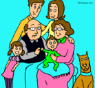 Dibujo Familia pintado por Restrepomari