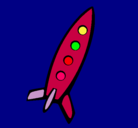 Dibujo Cohete II pintado por TATIS16