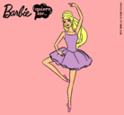 Dibujo Barbie bailarina de ballet pintado por miriazul