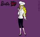 Dibujo Barbie de chef pintado por bellachef