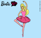 Dibujo Barbie bailarina de ballet pintado por BbNubs