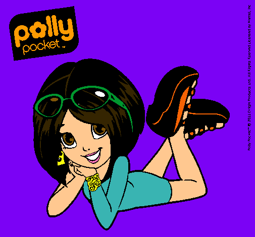 Dibujo Polly Pocket 13 pintado por lerelele