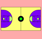 Dibujo Cancha pintado por alitzel