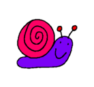 Dibujo Caracol 4 pintado por andreagm