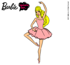 Dibujo Barbie bailarina de ballet pintado por Laura2