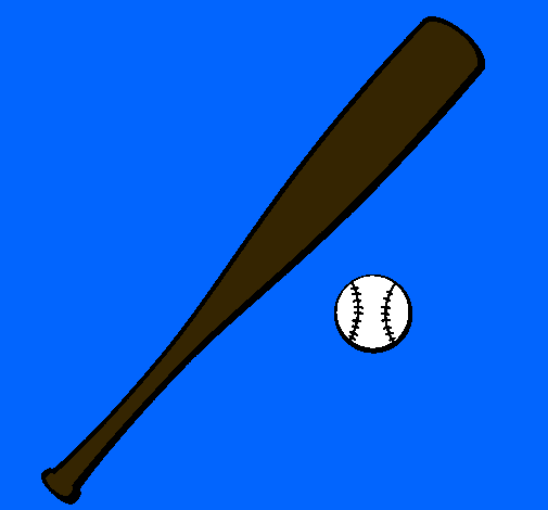 Bate y bola de béisbol